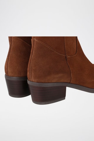 Bottines en nubuck Dakota - Marron