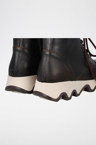 Botins em couro Ola - Castanho