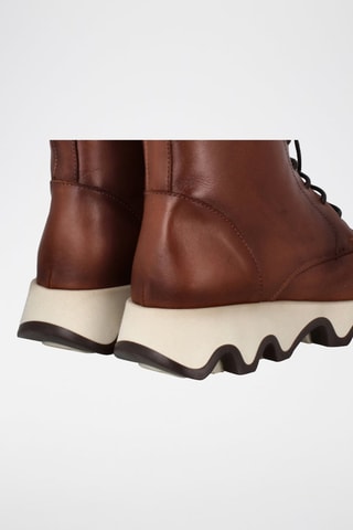 Botins em couro Ola - Castanho