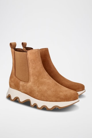 Botins em nobuck Ola - Camel