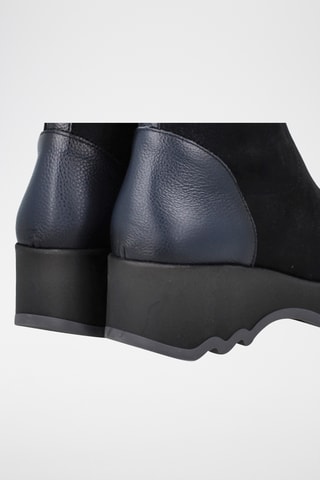 Botins em couro - Preto