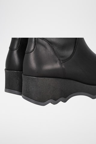 Bottines en cuir - Noir