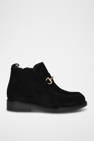 Botins em nobuck - Preto