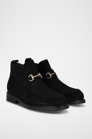 Botins em nobuck - Preto