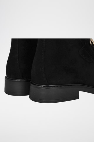 Botins em nobuck - Preto