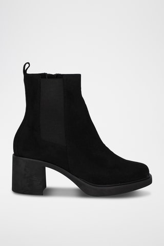 Botins em nobuck - Preto