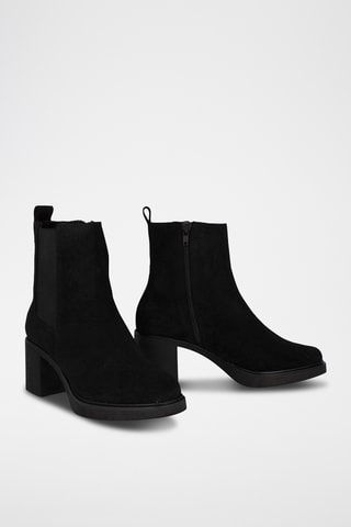 Botins em nobuck - Preto