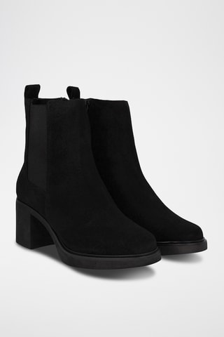 Botins em nobuck - Preto