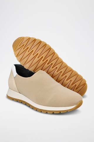 Platform Slip-ons Ventura - Beige