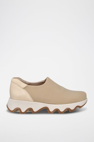 Platform Slip-ons Ola - Beige