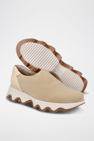Platform Slip-ons Ola - Beige