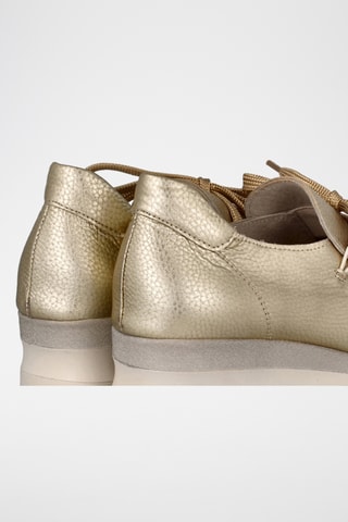 Leren Sneakers - Goudkleurig