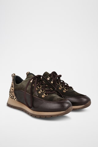 Leren Sneakers - Bruin