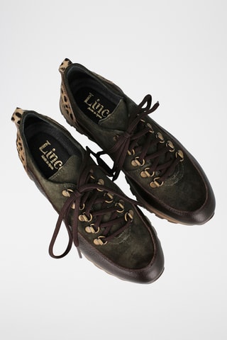 Leren Sneakers - Bruin