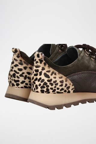 Leren Sneakers - Bruin