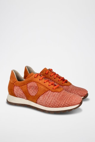 Nubuck Sneakers Ventura - Oranje