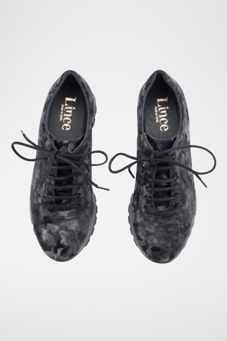 Leren Sneakers Ventura - Donkergrijs