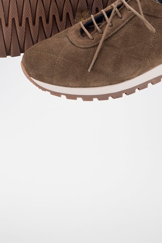 Nubuck Sneakers Serraje - Bruin
