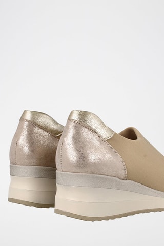 Leren Sneakers - Beige