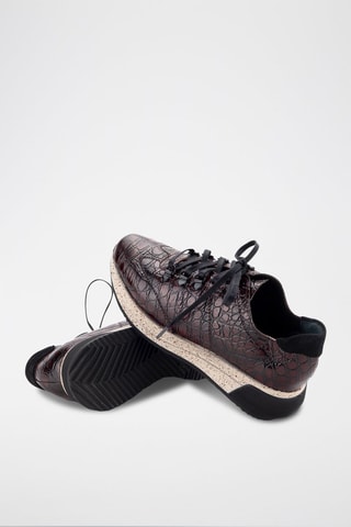 Leren Sneakers Coco - Bruin