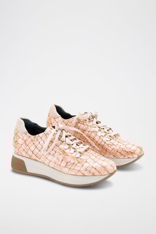 Leren Sneakers Bora - Lichtroze