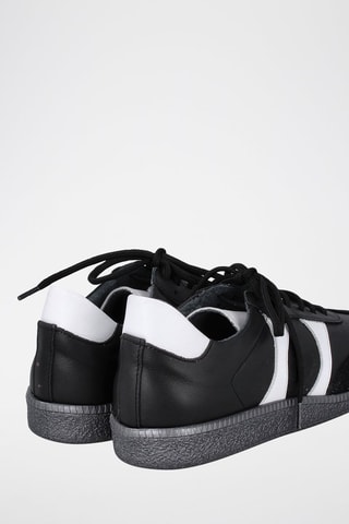 Nubuck en Nappaleren Sneakers - Zwart