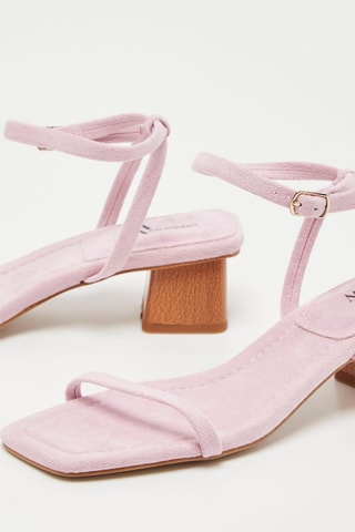 Sandalen met Hak Paars