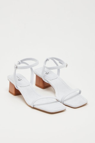 Sandalen met Hak Lichtblauw