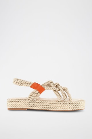 Platform Sandalen - Beige