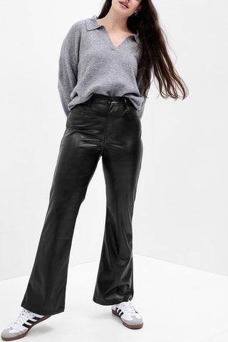 Broek Hoge Taille - Zwart