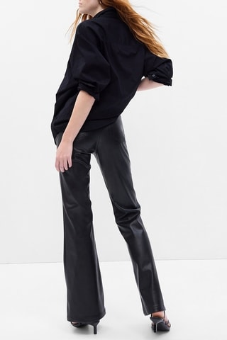 Broek Hoge Taille - Zwart