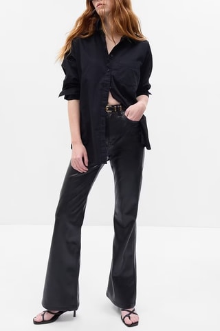 Broek Hoge Taille - Zwart