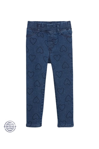Jegging - Marineblauw