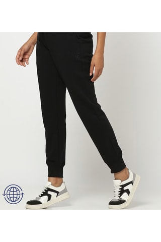 Joggingbroek Hoge Taille - Zwart