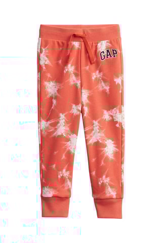 Joggingbroek met tie and dye - Oranje