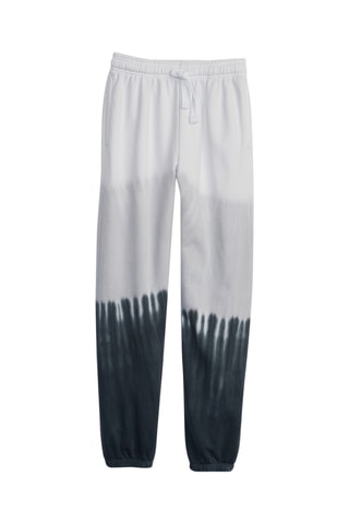 Joggingbroek met tie and dye - Lichtgrijs
