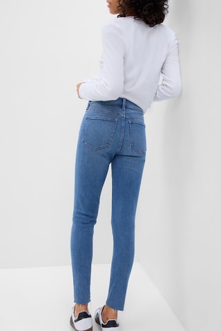 Jeans Hoge Taille - Blauw