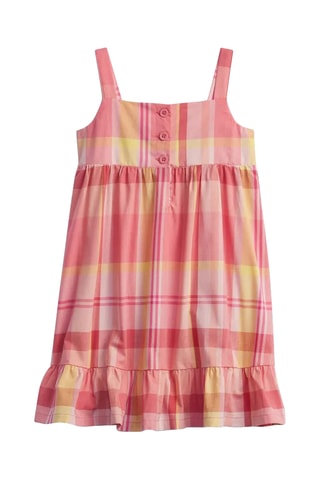 Abito - Corallo e rosa cipria