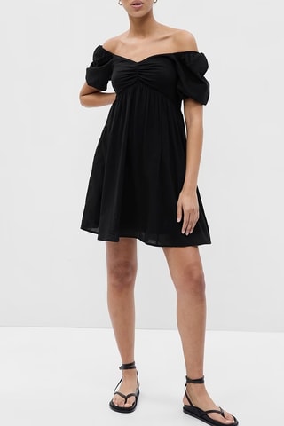 Abito a trapezio - Nero