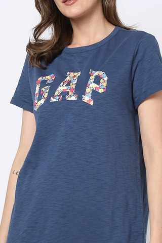 Abito t-shirt - Navy melange