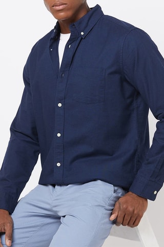 Overhemd - Marineblauw