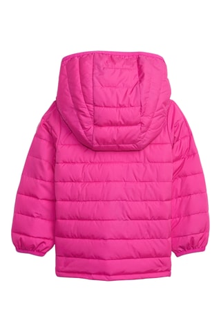 Gewatteerde Jas met Capuchon - Fuchsia