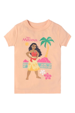 Biologisch Katoenen Pyjama Moana Disney - Zalmkleurig