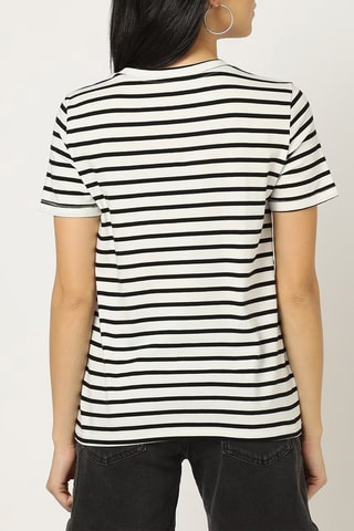 T-shirt in cotone bio - Nero