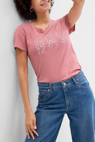 T-shirt in cotone bio - Rosa