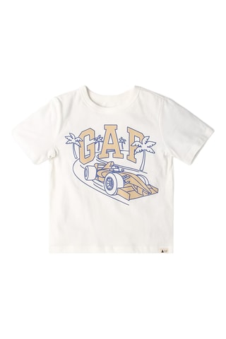 T-shirt in cotone bio - Bianco