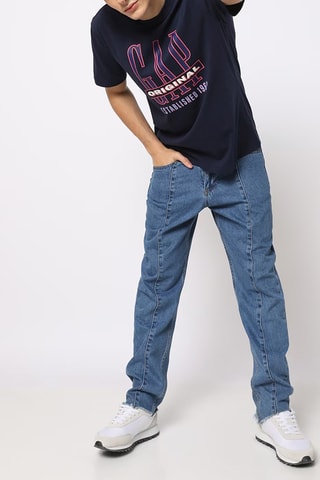 T-shirt - Marineblauw