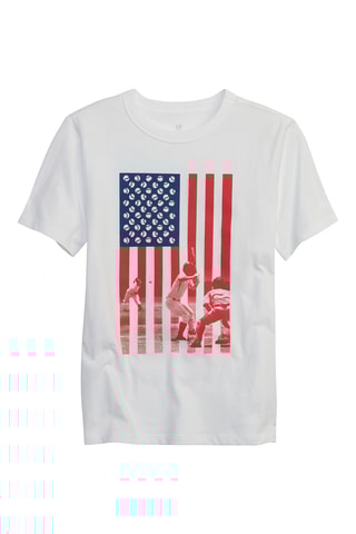 T-shirt in cotone bio - Bianco