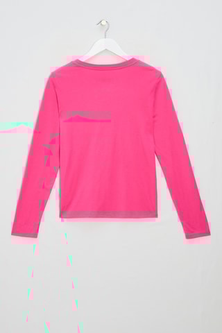 T-shirt in cotone bio - Fucsia