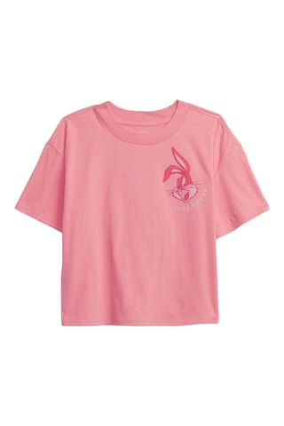 T-shirt Bugs Bunny Looney Tunes - Roze